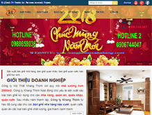 Tablet Screenshot of bangheinoxnhahang.com